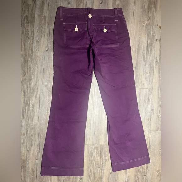 Women's Purple Jeans - Picture 2 of 4